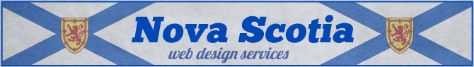 Nova Scotia Web Design Banner