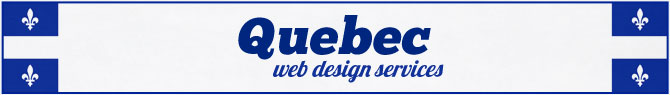 Quebec Web Design Banner